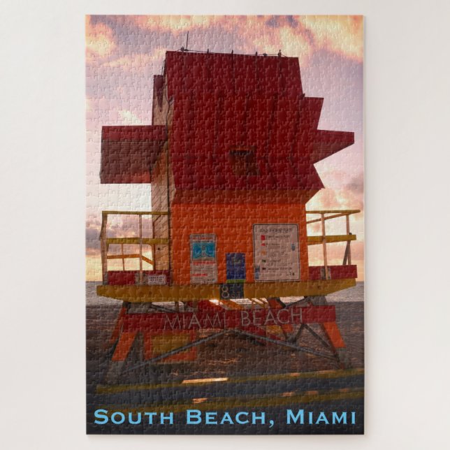 South Beach, Miami Lifeguard Stand (Ocean Rescue) (Vertikal)