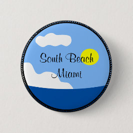 South Beach Miami-Schaltfläche Button