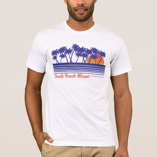 South Beach Miami T-Shirt (Vorderseite)