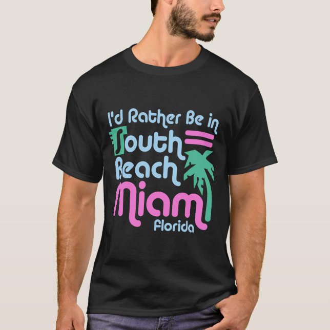 South Beach Miami T-Shirt (Vorderseite)