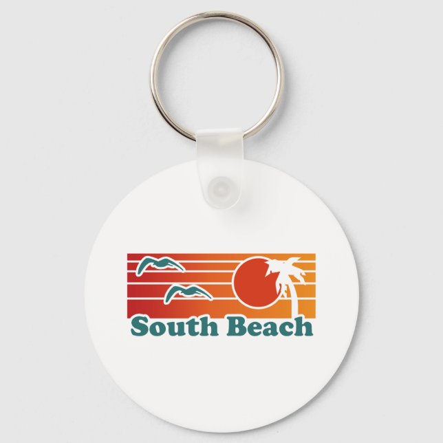 South Beach Schlüsselanhänger (Vorderseite)