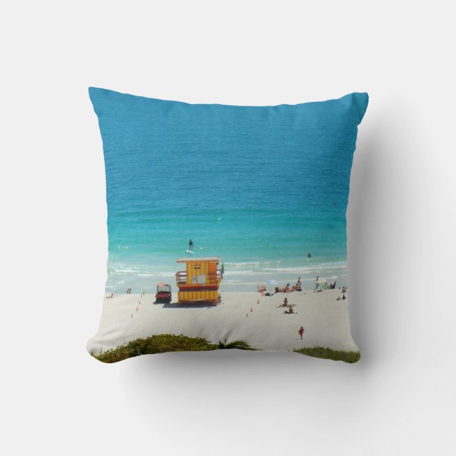 ~South Beach~ THROW PILLOW Kissen (Vorderseite)