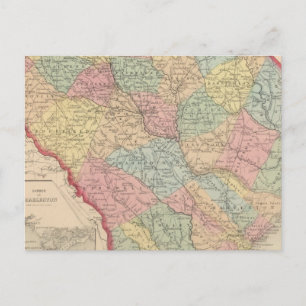 South Carolina 3 Postkarte