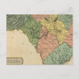 South Carolina 8 Postkarte