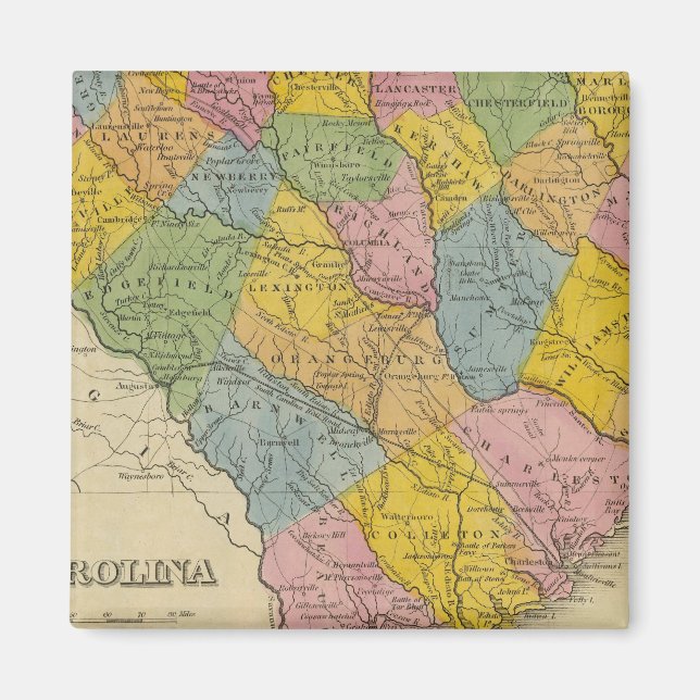 South Carolina 9 Magnet (Vorne)