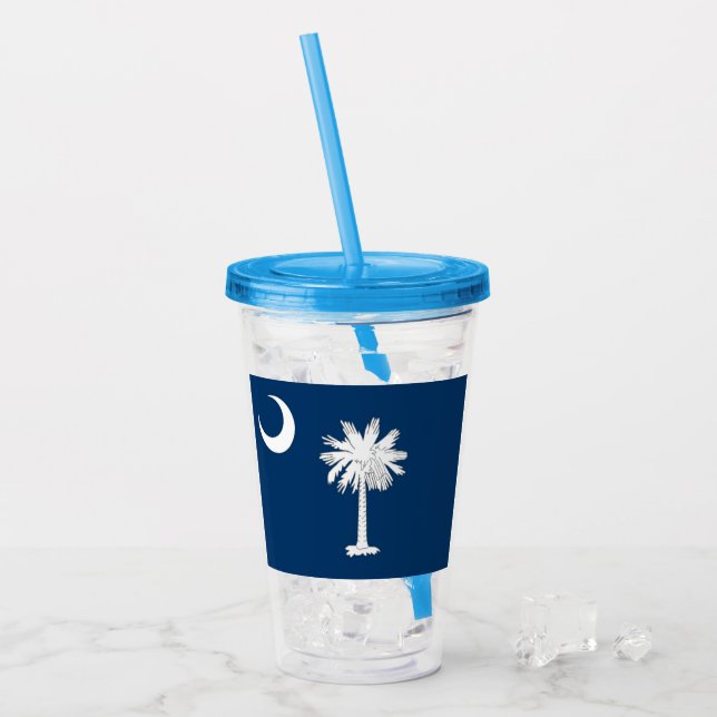 South Carolina Acryltrinkbecher (Vorderseite Ice)