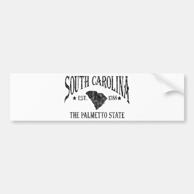 South Carolina Autoaufkleber (Vorne)