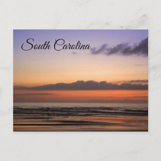 South Carolina Coastal Sunrise Postkarte
