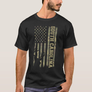 South Carolina Deer Hunter Vintage Hirschjagd Ca T-Shirt