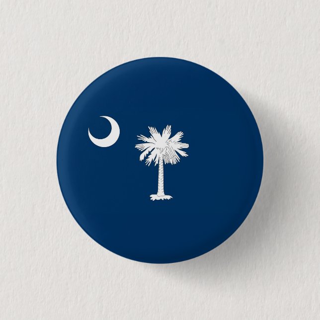 South Carolina Flag Button (Vorderseite)