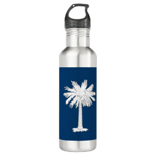 South Carolina Flag Edelstahlflasche