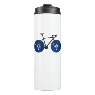 South Carolina Flag Fahrrad Thermosbecher