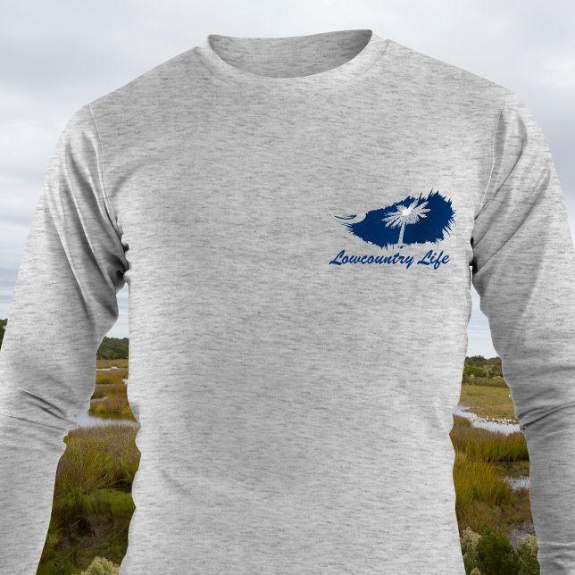 South Carolina Flag Lowcountry T-Shirt (Von Creator hochgeladen)
