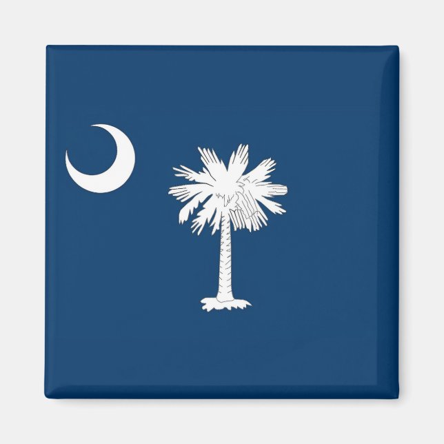 South Carolina Flag Magnet (Vorne)