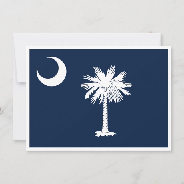 South Carolina Flag Moving Ankündigung (Vorderseite)