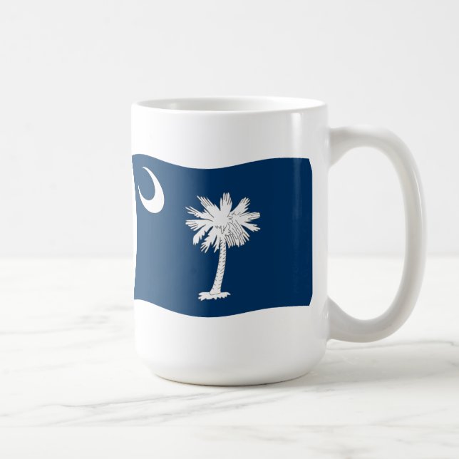 South Carolina Flag Tasse (Rechts)
