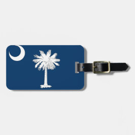 South Carolina-Flagge Gepäckanhänger