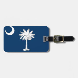 South Carolina-Flagge Gepäckanhänger