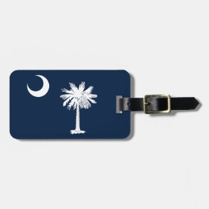 South Carolina Flaggenkennzeichnung Gepäckanhänger