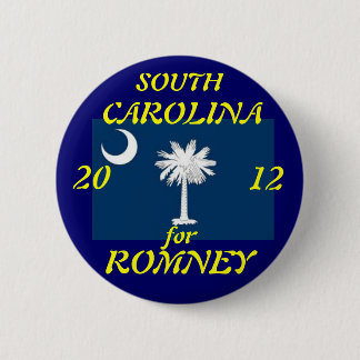 South Carolina für Romney 2012 Button