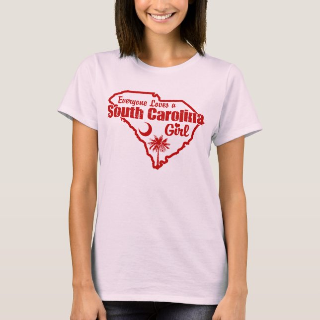 South Carolina Girl T-Shirt (Vorderseite)