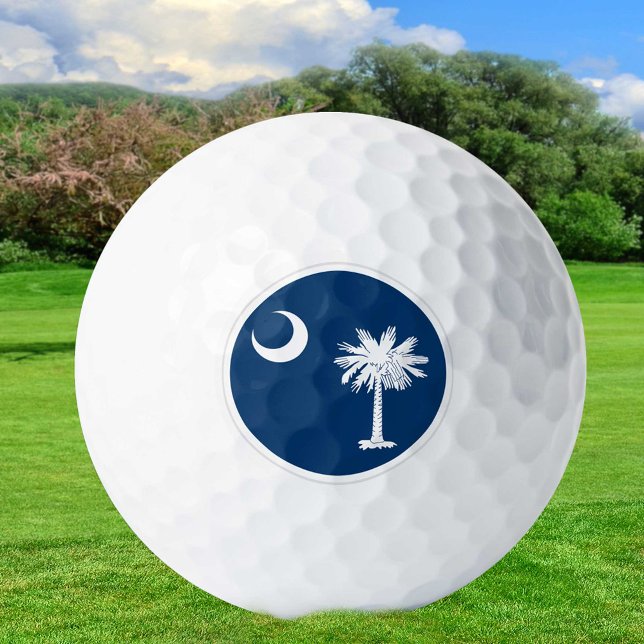 South Carolina Golf Balls, Staatsflagge / Patriots Golfball (Von Creator hochgeladen)
