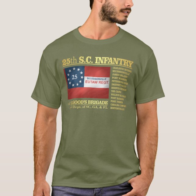 South Carolina Infantry (BA2) T-Shirt (Vorderseite)