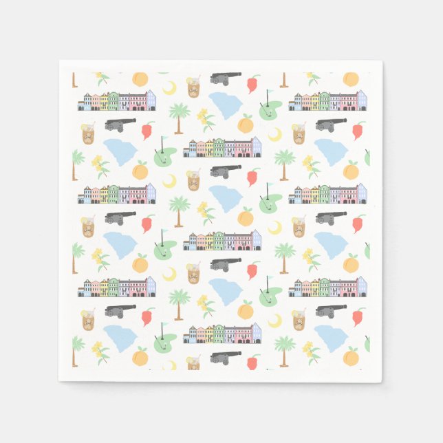 South Carolina Napkins Serviette (Vorderseite)