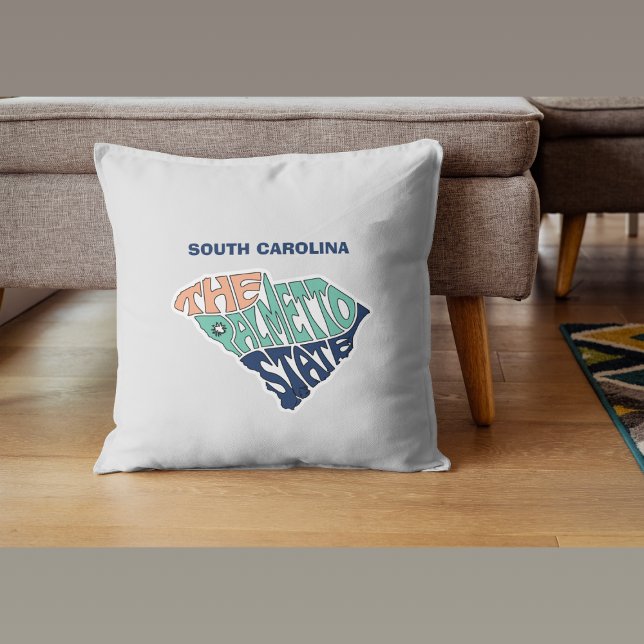 South Carolina Nickname Kunst und Kultur Kissen (Von Creator hochgeladen)