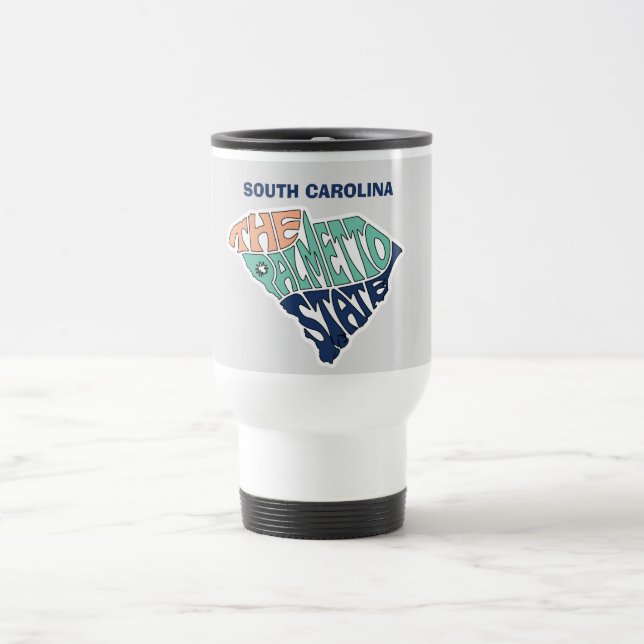 South Carolina Nickname Kunst und Kultur Reisebecher (Mittel)