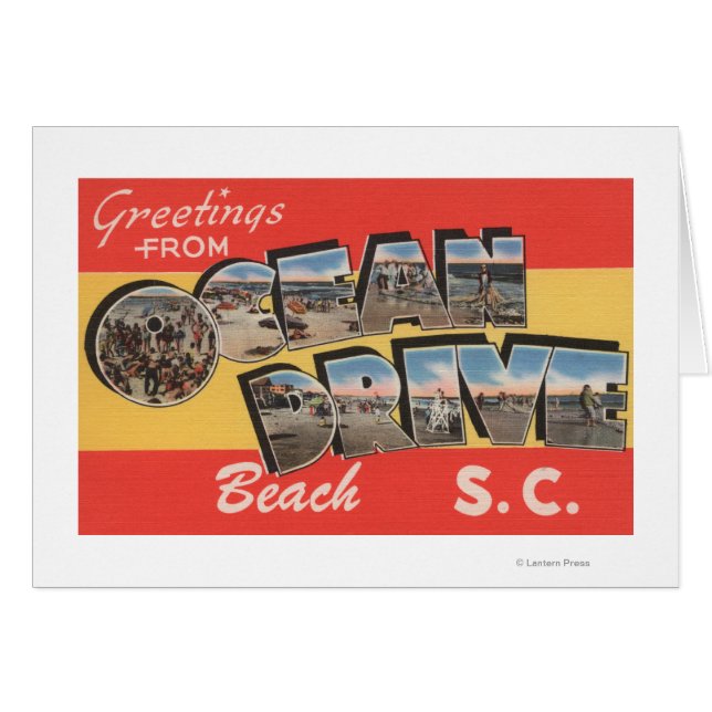 South Carolina - Ocean Drive Beach (Vorderseite (Horizontal))