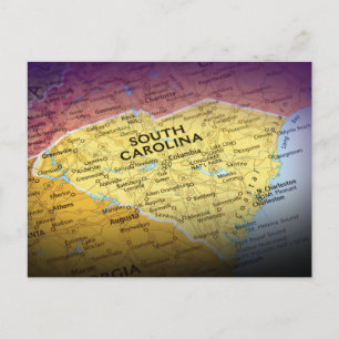 South Carolina Postcard Postkarte