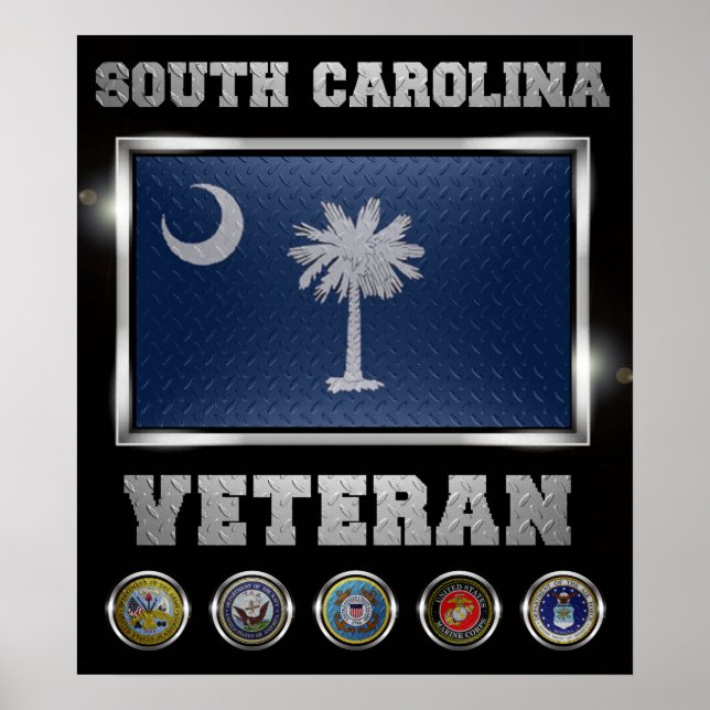 South-Carolina-Poster Poster (Vorne)