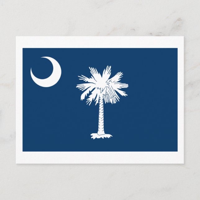 South Carolina Postkarte (Vorderseite)