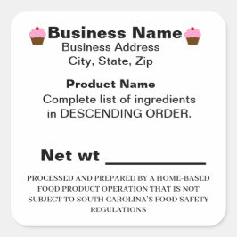 South Carolina SC Hütte Law Aufkleber