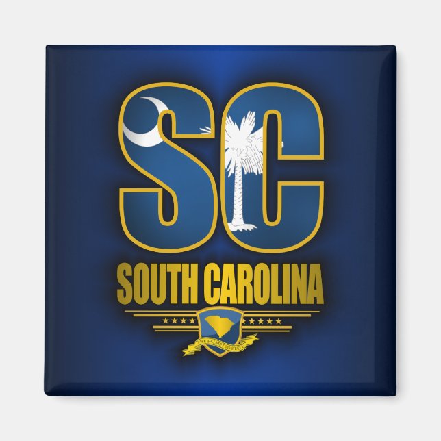 South Carolina (SC) Magnet (Vorne)