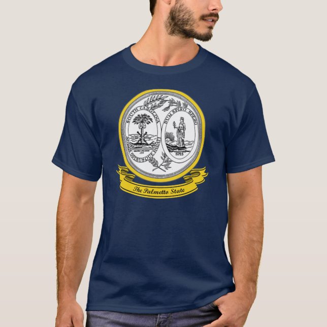 South Carolina Siegel T-Shirt (Vorderseite)
