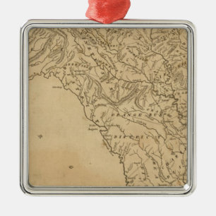 South Carolina Silbernes Ornament
