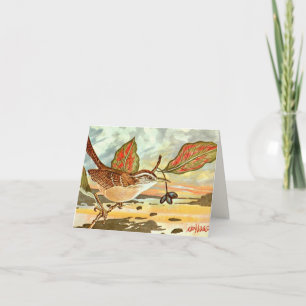 South Carolina Staat Bird Dankeskarte