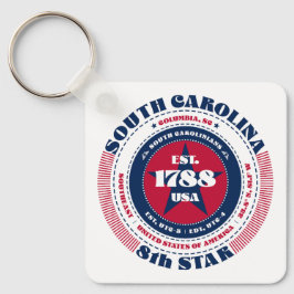 South Carolina Staat Schlüsselanhänger
