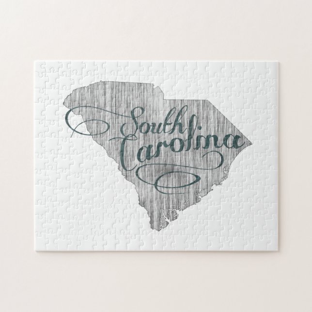 South Carolina Staat Typografie (Horizontal)