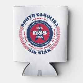 South Carolina Staatsstolz Monogram Cooler Dosenkühler