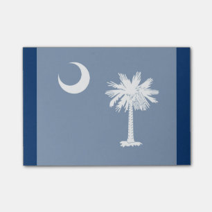 South Carolina State Flag Design Accent Post-it Klebezettel