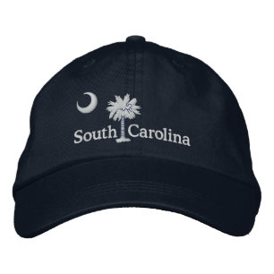 South Carolina State Flag Design Bestickte Baseballkappe
