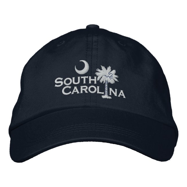 South Carolina State Flag Design Bestickte Kappe (Vorderseite)