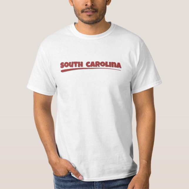 SOUTH CAROLINA T-shirt de base masculin (Devant)