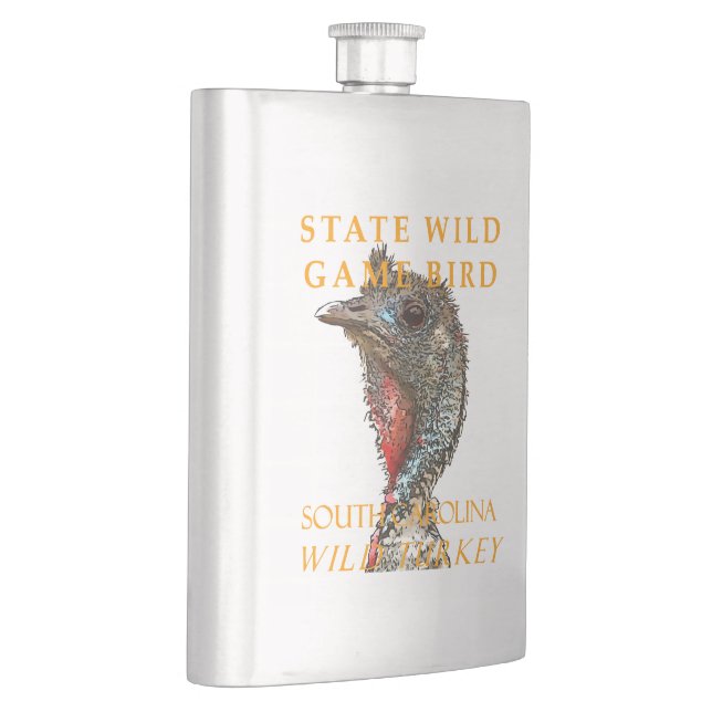 South Carolina Territory Wild Game Bird - Türkei Flachmann (Rechts)