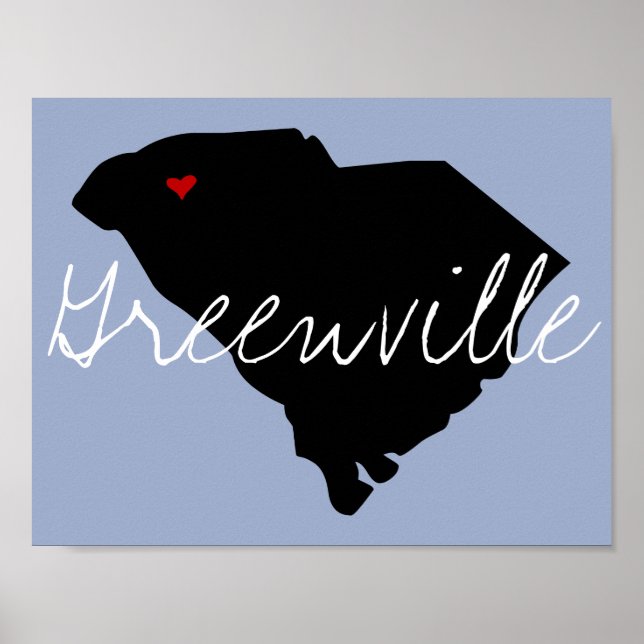South Carolina Town Poster (Vorne)