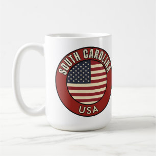 South Carolina Vereinigte Staaten von Amerika Kaffeetasse