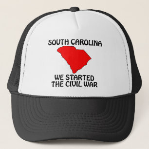 South Carolina - Wir haben den Bürgerkrieg begonne Truckerkappe